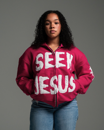 Unisex "Seek Jesus" Zip