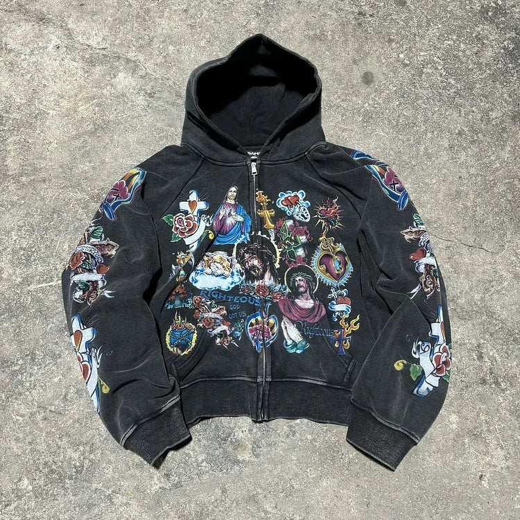 Risen King Zip Up