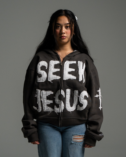 Unisex "Seek Jesus" Zip